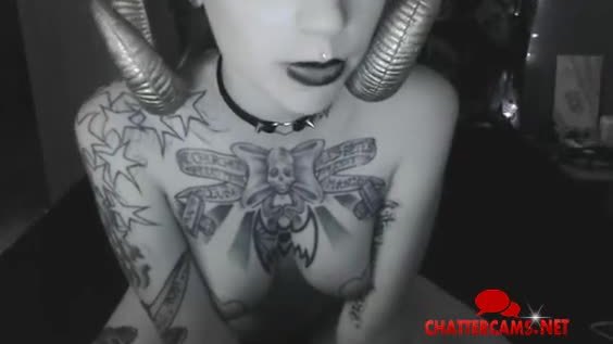 Tattooed Satanic Bondage Babe Does Livecam Chattercams Net Sex Video