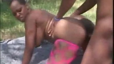 Black slut fucked