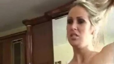 Blonde milf fucked