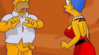 Simpsons hentai parody sex