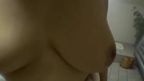 Asian bitch has a shower and a cock to suck