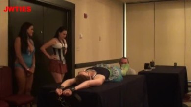 Lucky is super ticklish live at fetishcon 2013 hd