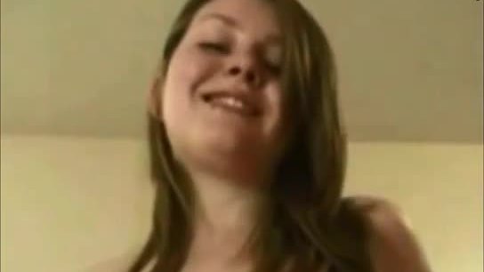 Amateur curvy redhead teen on real homemade sex video NudeVista image