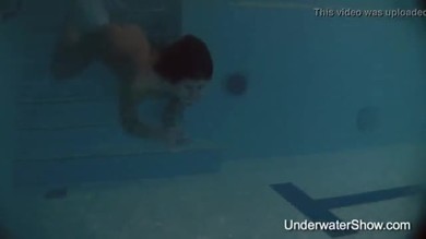 Erotic underwater show of natalia